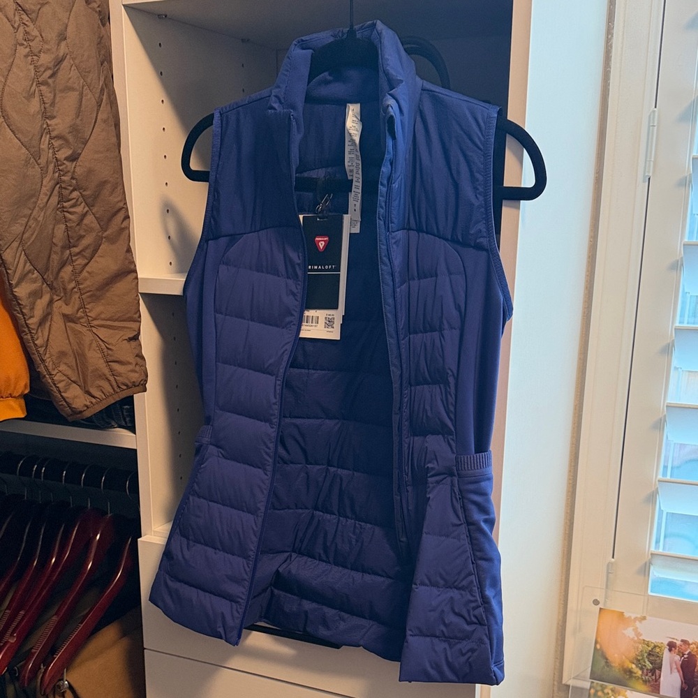 Lululemon Athletica Deep Blue Puffer Vest